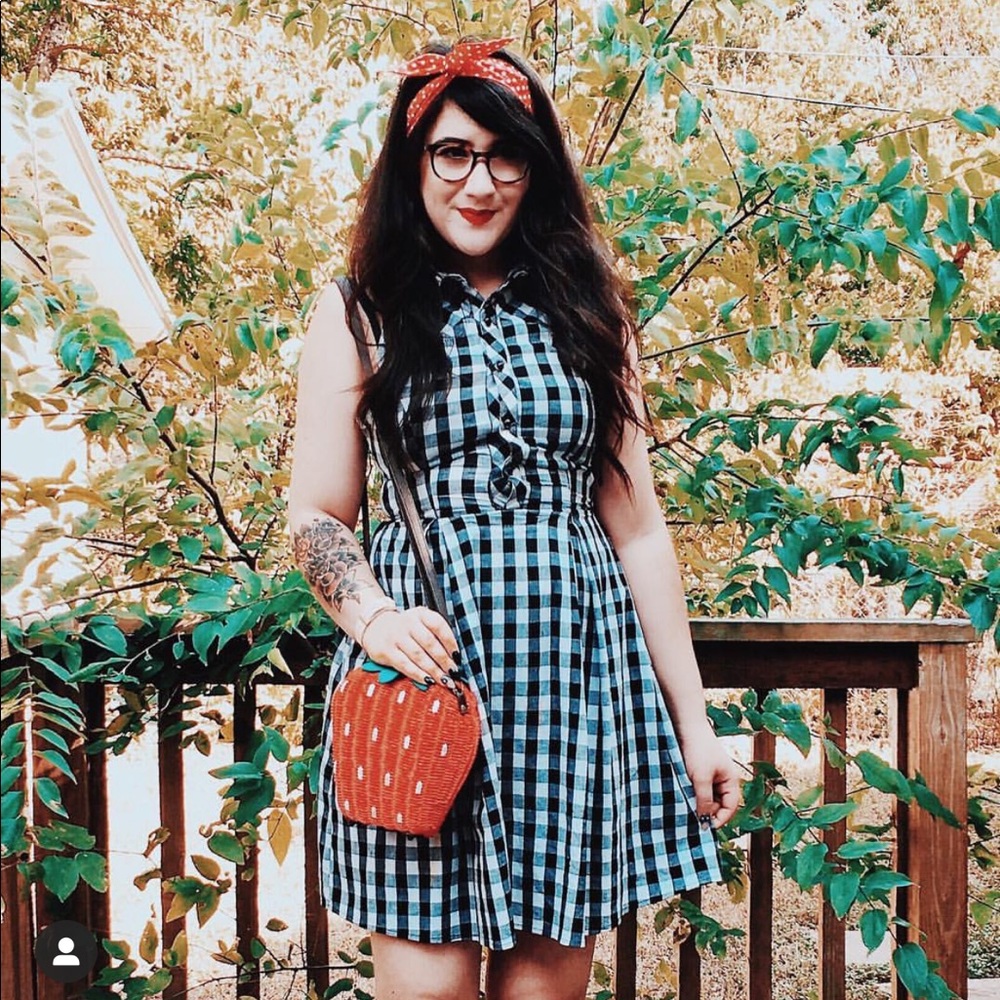 Modcloth Gingham Dress